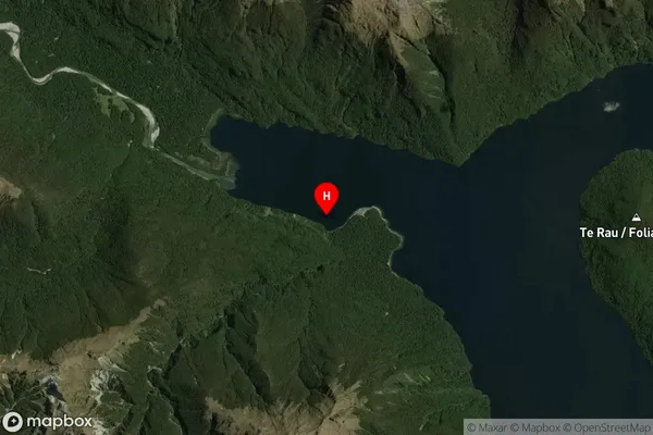 Hals Bay,Southland Satellite Map