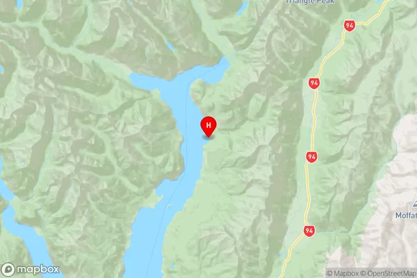 Happy Cove,Southland Region Map