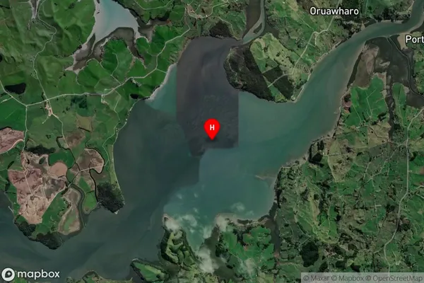 Hargreaves Basin,Northland Satellite Map