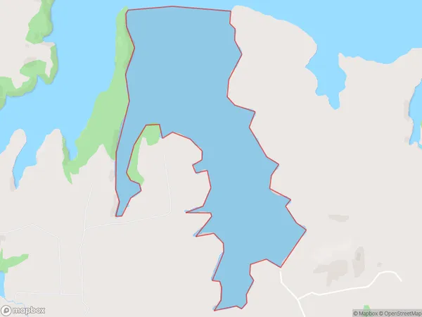 Haroto Bay, Waikato Polygon Area Map