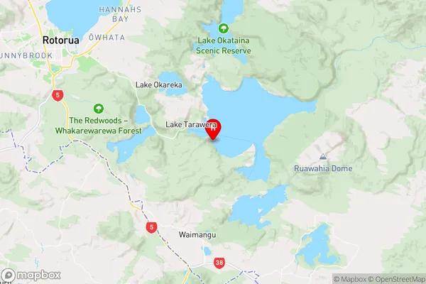 Hawaiki Bay,Bay of Plenty Region Map