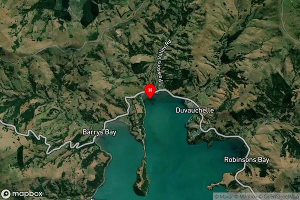 Head of Bay,Canterbury Satellite Map