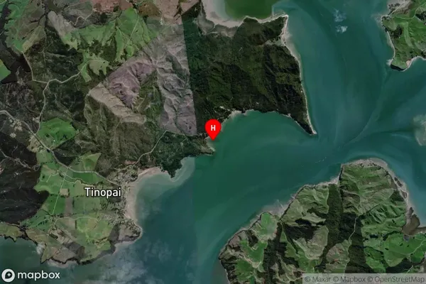 Hollands Bay,Northland Satellite Map