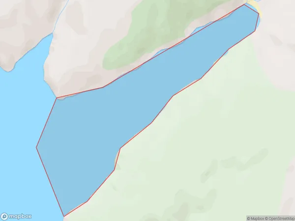 Horseshoe Bay, Otago Polygon Area Map