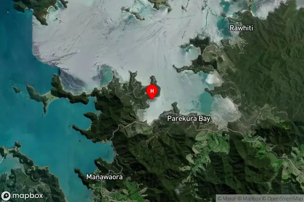 Huirangi Inlet,Northland Satellite Map