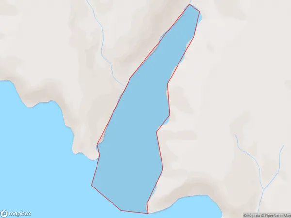 Island Bay, Otago Polygon Area Map