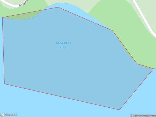 ZipCode 0118 Map for Jacksons Bay