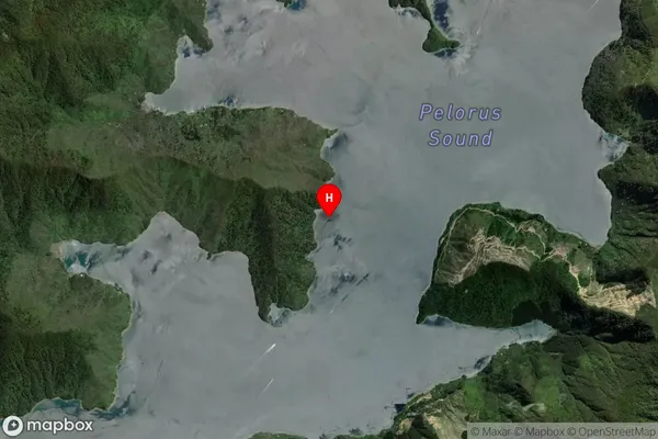 Jacobs Bay,Marlborough Satellite Map