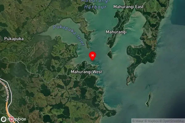 Jamieson Bay,Auckland Satellite Map