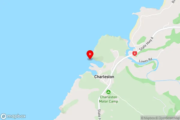 Joyce Bay,West Coast Area Map