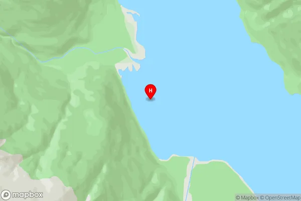June Bay,Southland Area Map