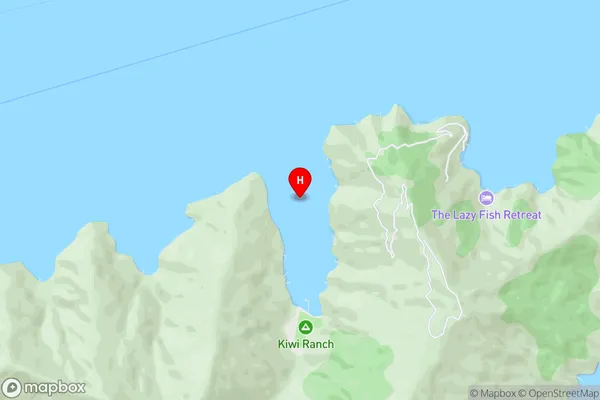 Kahikatea Bay,Marlborough Area Map
