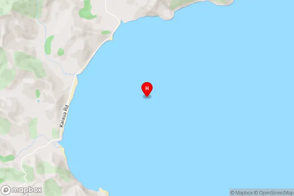 Kaiaua Bay,Gisborne Area Map