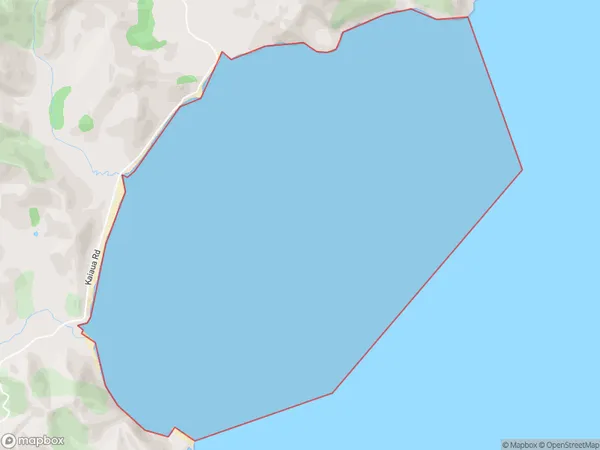 Kaiaua Bay, Gisborne Polygon Area Map