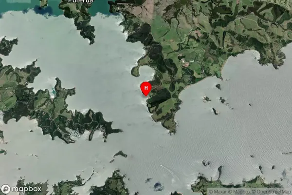 Kaihiki Bay,Northland Satellite Map