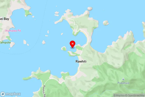 Kaimarama Bay,Northland Area Map