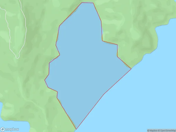 Kaipakirikiri Bay, Marlborough Polygon Area Map