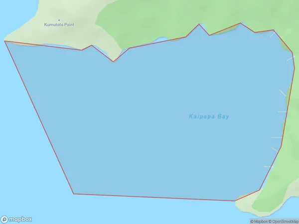 Kaipapa Bay, Marlborough Polygon Area Map