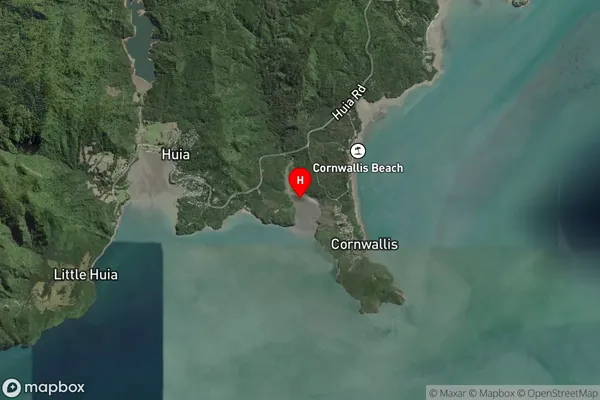 Kakamatua Inlet,Auckland Satellite Map
