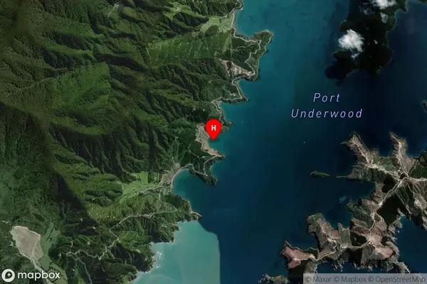 Kakapo Bay,Marlborough Satellite Map