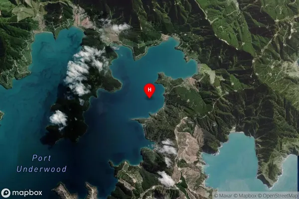 Kanae Bay,Marlborough Satellite Map