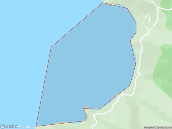 Kanae Bay, Marlborough Polygon Area Map