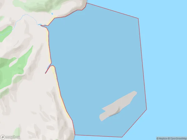 Karaka Bay, Otago Polygon Area Map