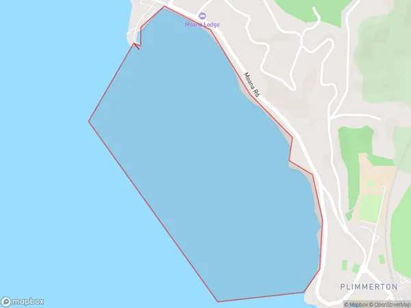 Karehana Bay, Wellington Polygon Area Map