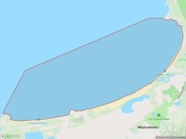 Karikari Moana, Northland Polygon Area Map