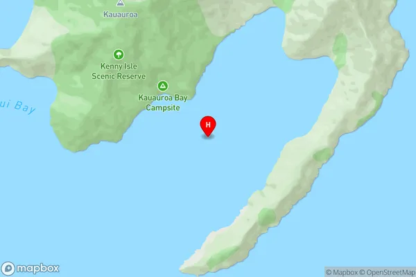Kauauroa Bay,Marlborough Area Map