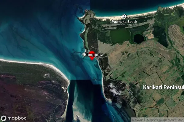 Kohanga Bay,Northland Satellite Map