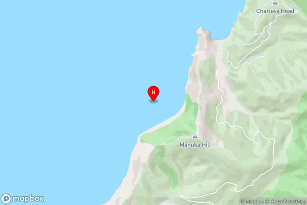 Kokorua Bay,Nelson Area Map