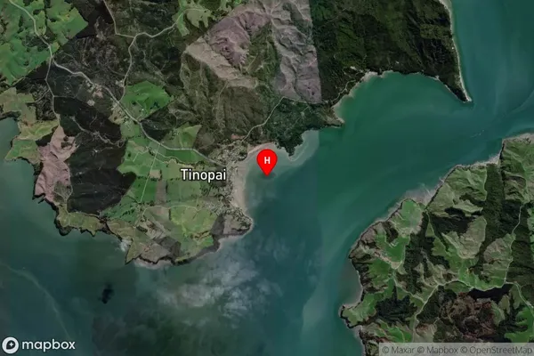 Komiti Bay,Northland Satellite Map
