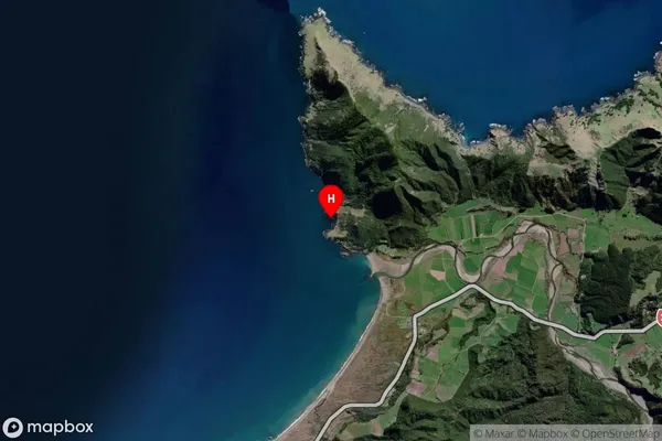 Kopongatahi Bay,Bay of Plenty Satellite Map