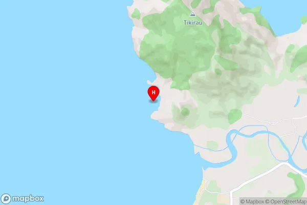 Kopongatahi Bay,Bay of Plenty Area Map