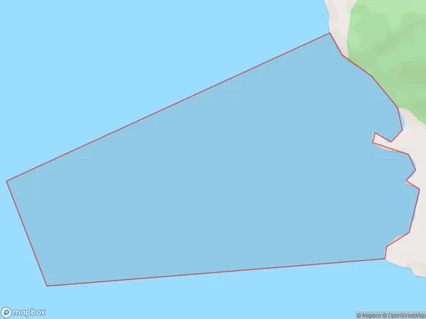 Kopongatahi Bay, Bay of Plenty Polygon Area Map