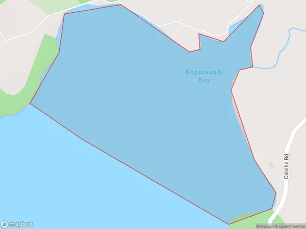 ZipCode 3506 Map for Koputauaki Bay