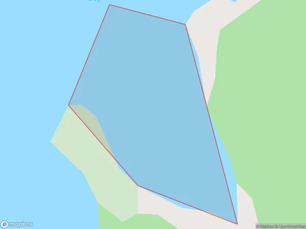 Korotipa Bay, Hawke's Bay Polygon Area Map