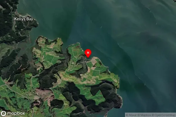 Kotiroreka Bay,Northland Satellite Map