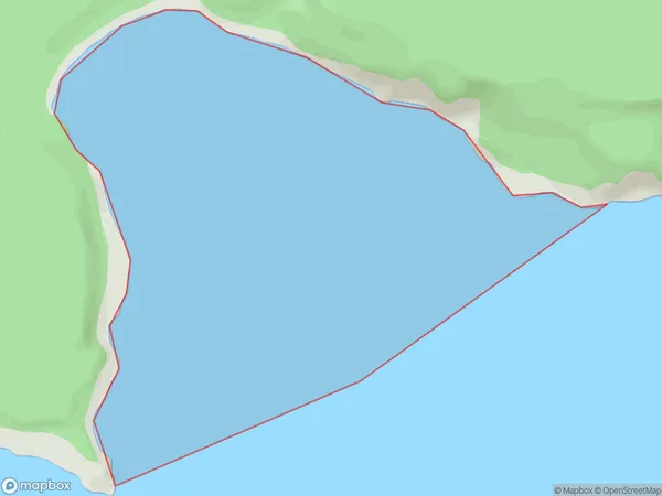 Landing Bay, Otago Polygon Area Map