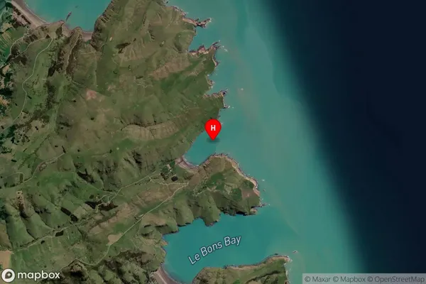 Lavericks Bay,Canterbury Satellite Map