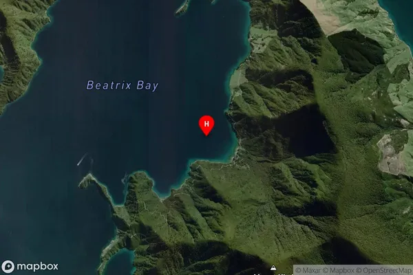 Laverique Bay,Marlborough Satellite Map