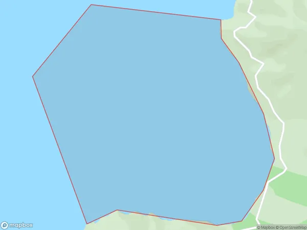 Laverique Bay, Marlborough Polygon Area Map