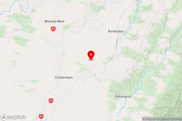 Kiwitea,Manawatu-Wanganui Region Map