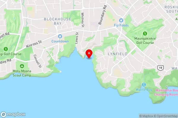 Lynfield Cove,Auckland Area Map