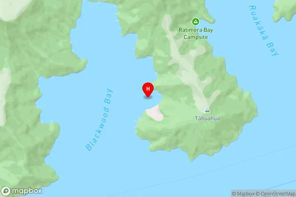 Macalister Cove,Marlborough Area Map