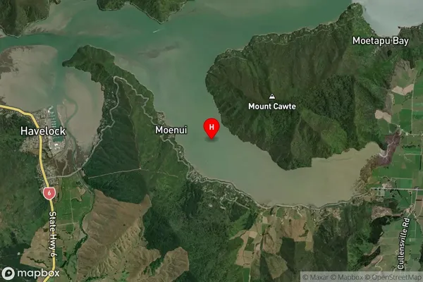 Mahakipawa Arm,Marlborough Satellite Map