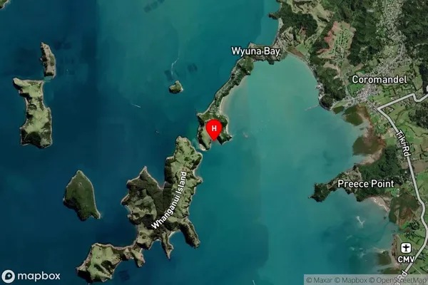 Makariri Bay,Waikato Satellite Map