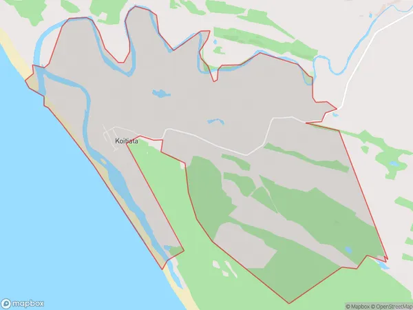 Koitiata, Manawatu-Wanganui Polygon Area Map