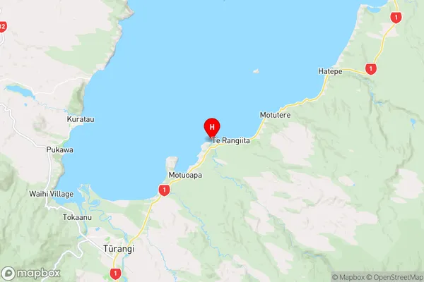 Manowharangi Bay,Waikato Region Map